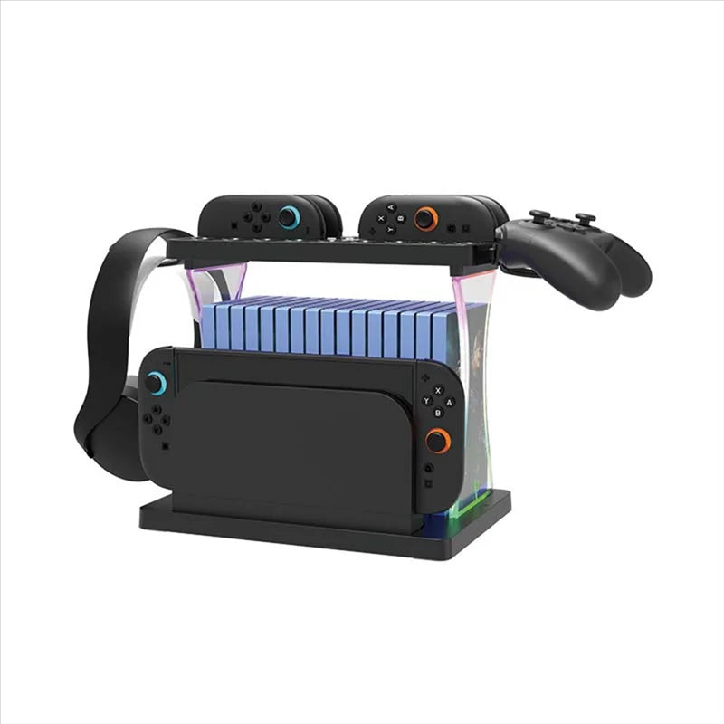 GlowDock for Switch 2 – All-in-One Charging Stand