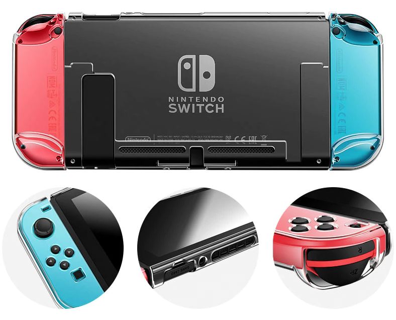 Nintendo Switch Transparent Case - GamerPro