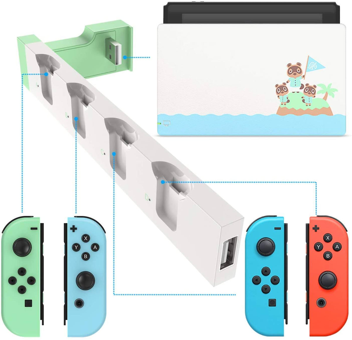 Joy-Con Charging Base Station™ - GamerPro