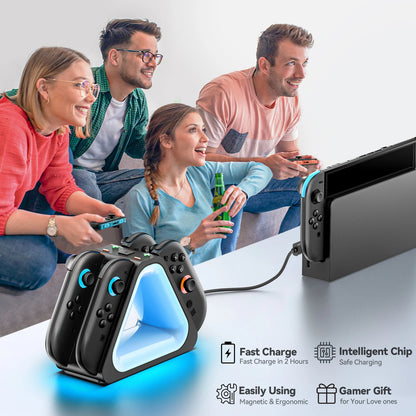 TriCharge™ Glow Dock – For Switch 2 Joy-Cons