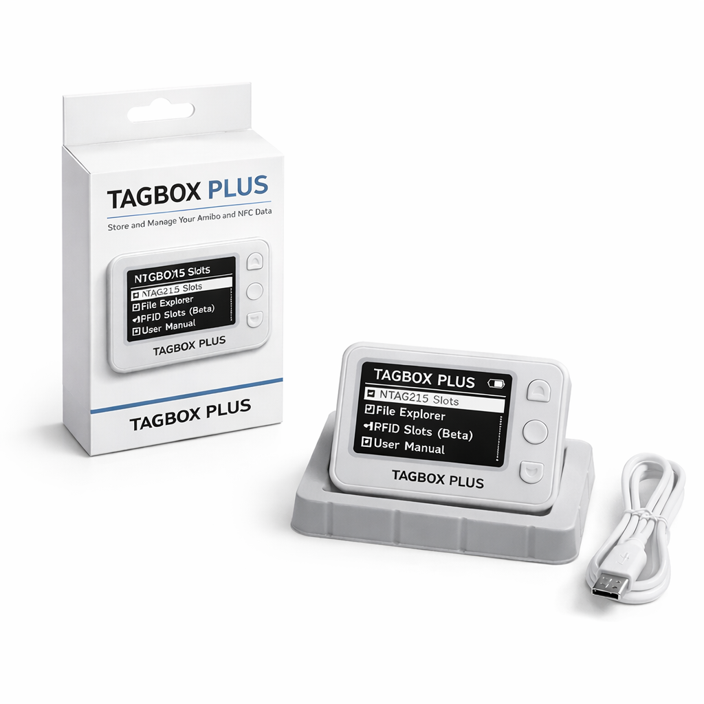 Tagbox Plus - Instantly Access All Amiibo In One Compact Device