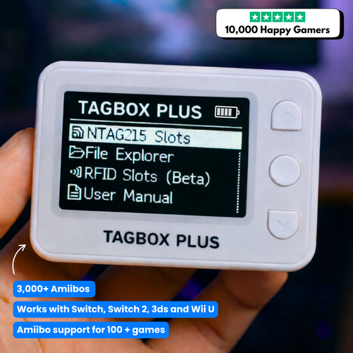 Tagbox Plus - Instantly Access All Amiibo In One Compact Device