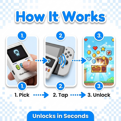Pixel Pocket – Retro NFC Emulator with OLED Screen