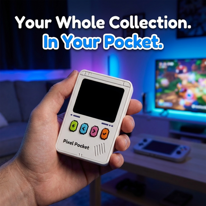 Pixel Pocket – Retro NFC Emulator with OLED Screen