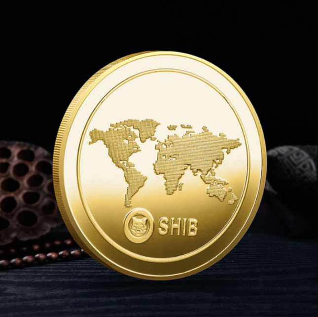 Gold Plated Shiba Inu Coin - GamerPro