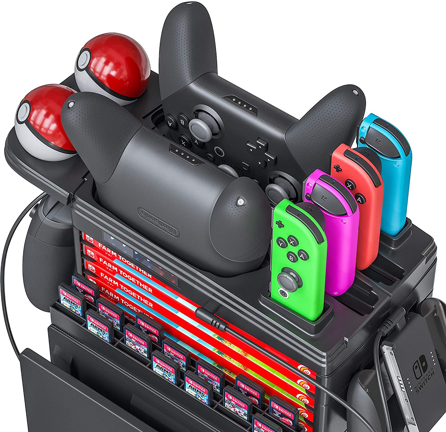 Nintendo Switch Charging Storage Stand - GamerPro