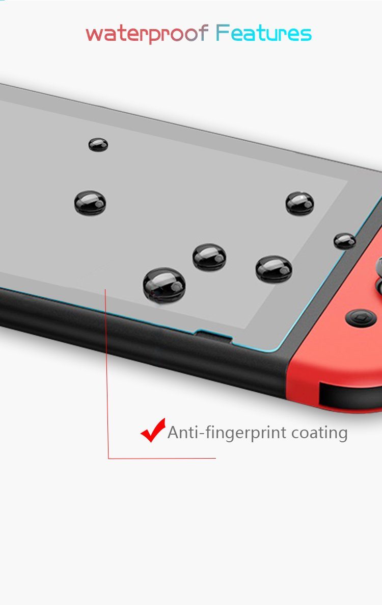 Nintendo Switch Tempered Glass Screen Protector - GamerPro