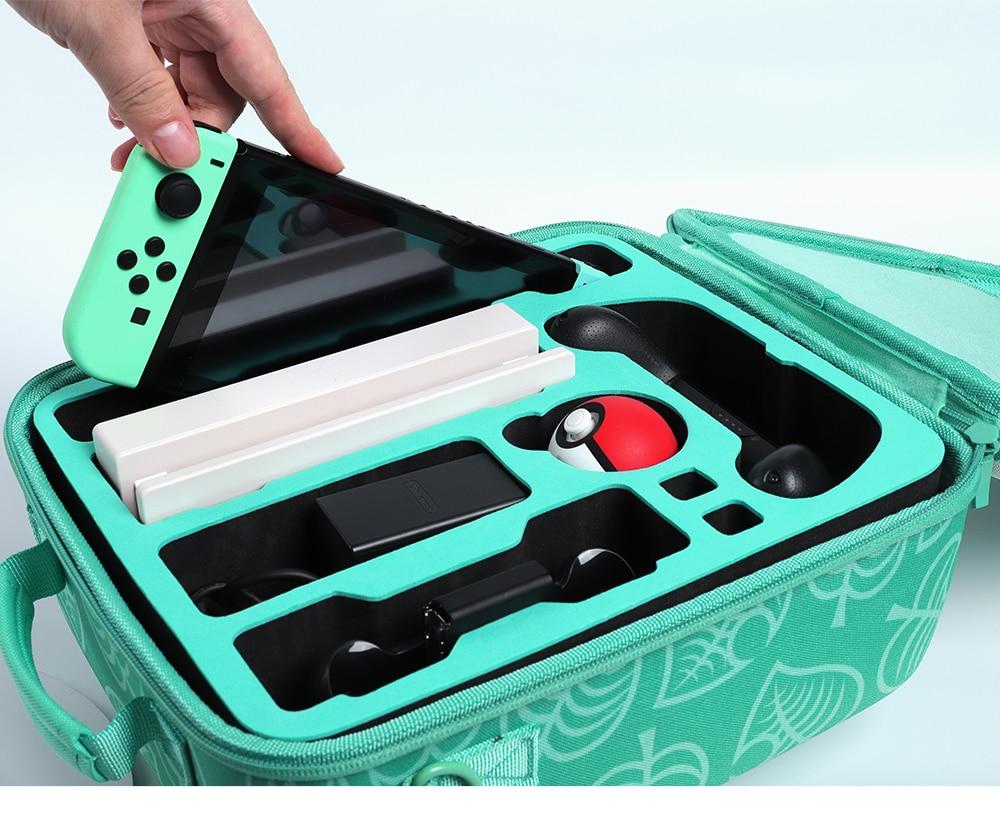 Animal Crossing Hard Case Carrying Bag - GamerPro