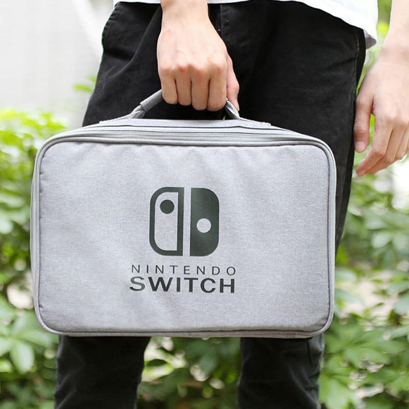 Nintendo Switch Gray Travel Bag - GamerPro