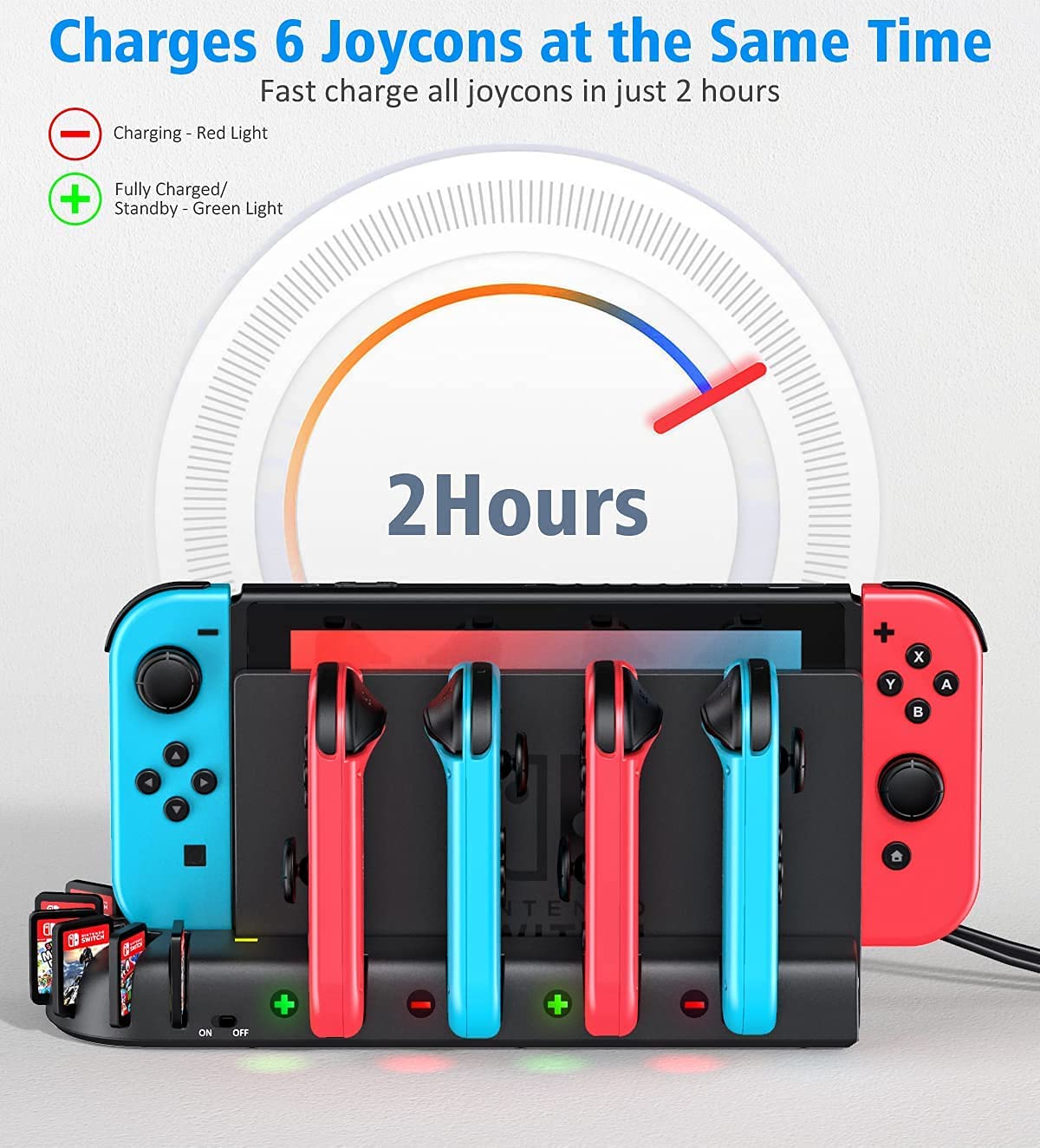 Switch Joy-Con Charging Dock Station